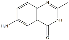 6-Amino-2-methylquinazolin-4(3H)-one Struktur