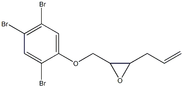 2,4,5-Tribromophenyl 3-allylglycidyl ether Struktur