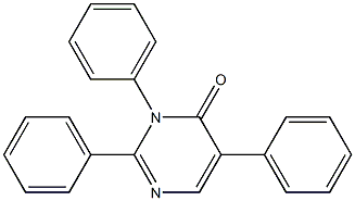 2,5,3-Triphenylpyrimidin-4(3H)-one Struktur