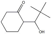 2-(1-Hydroxy-2,2-dimethylpropyl)cyclohexan-1-one Struktur