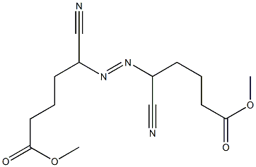 5,5'-Azobis(5-cyanovaleric acid)dimethyl ester Struktur