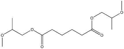 Butane-1,4-dicarboxylic acid bis(2-methoxypropyl) ester Struktur