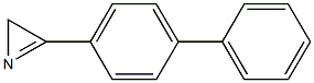 3-(Biphenyl-4-yl)-2H-azirine Struktur
