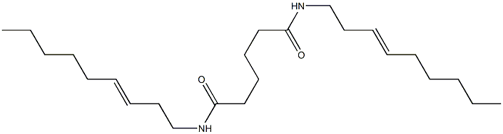 N,N'-Di(3-nonenyl)adipamide Struktur