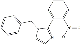 1-Benzyl-2-(2-nitrophenyl)-1H-imidazole Struktur