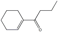 1-Butyrylcyclohexene Struktur