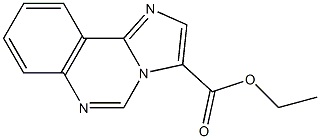 Imidazo[1,2-c]quinazoline-3-carboxylic acid ethyl ester Struktur