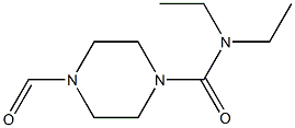 N,N-Diethyl-4-formylpiperazine-1-carboxamide Struktur