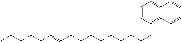 1-(10-Hexadecenyl)naphthalene Struktur