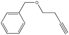 Benzyl 3-butynyl ether Struktur