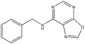 7-Benzylaminooxazolo[5,4-d]pyrimidine Struktur