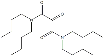 N,N,N',N'-Tetrabutyloxomalonamide Struktur