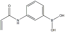 [3-(Acryloylamino)phenyl]boronic acid Struktur