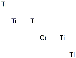 Chromium pentatitanium Struktur