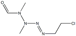 [1-(2-Chloroethyl)-3-methyltriazen-3-yl]-N-methylformamide Struktur