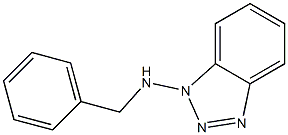 1-(Benzylamino)-1H-benzotriazole Struktur