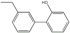 5'-Ethylbiphenyl-2-ol Struktur