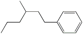 3-Methylhexylbenzene Struktur