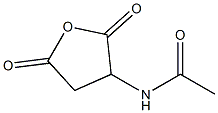 3-Acetylaminotetrahydrofuran-2,5-dione Struktur