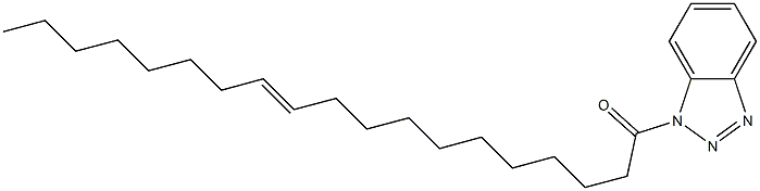 1-(11-Nonadecenoyl)-1H-benzotriazole Struktur