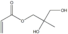 Acrylic acid 2,3-dihydroxy-2-methylpropyl ester Struktur