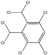 1,2,5-Trichloro-3,4-bis(dichloromethyl)benzene Struktur