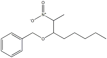 3-(Benzyloxy)-2-nitrooctane Struktur