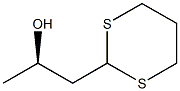 (R)-1-(1,3-Dithian-2-yl)propan-2-ol Struktur