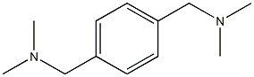 N,N'-(1,4-Phenylenebismethylene)bis(dimethylamine) Struktur