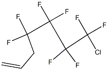 7-Chloro-4,4,5,5,6,6,7,7-octafluoro-1-heptene Struktur