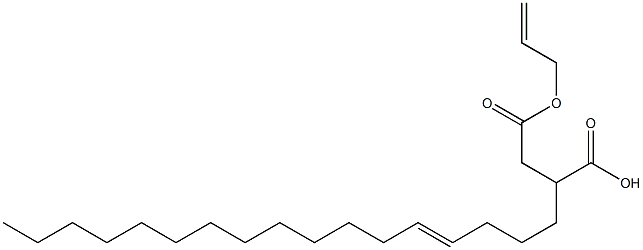 2-(4-Heptadecenyl)succinic acid 1-hydrogen 4-allyl ester Struktur