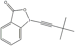 1-(3,3-Dimethyl-1-butynyl)-1,2-benziodoxol-3(1H)-one Struktur