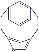 2,4-(1,3-Phenylenebisethylene)thiophene Struktur