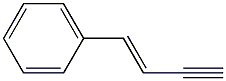 (1E)-1-Phenyl-1-butene-3-yne Struktur