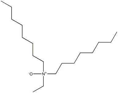 N-Ethyl-N,N-dioctylamine oxide Struktur