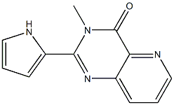 3-Methyl-2-(1H-pyrrol-2-yl)pyrido[3,2-d]pyrimidin-4(3H)-one Struktur