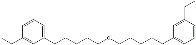 3-Ethylphenylpentyl ether Struktur