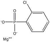 2-Chlorophenylphosphonic acid magnesium salt Struktur