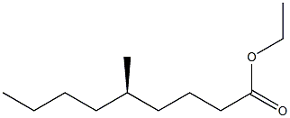 [R,(-)]-5-Methylnonanoic acid ethyl ester Struktur