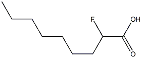 2-Fluorononanoic acid Struktur