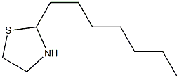 2-Heptylthiazolidine Struktur