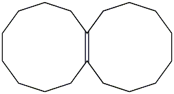 1,2,3,4,5,6,7,8,9,10,11,12,13,14,15,16-Hexadecahydrodecalene Struktur