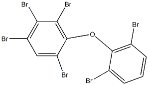 2,2',4,5,6,6'-Hexabromo[1,1'-oxybisbenzene] Struktur