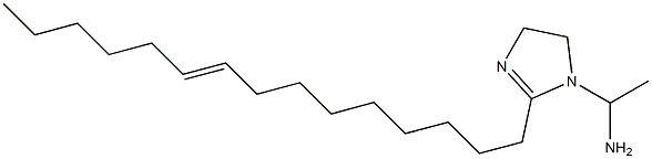 1-(1-Aminoethyl)-2-(9-pentadecenyl)-2-imidazoline Struktur