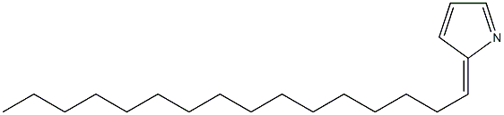 2-(Hexadecan-1-ylidene)-2H-pyrrole Struktur