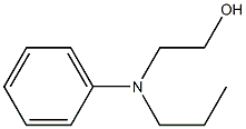 N-Propyl-N-(2-hydroxyethyl)aniline Struktur