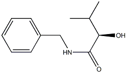 (R)-N-Benzyl-2-hydroxy-3-methylbutanamide Struktur