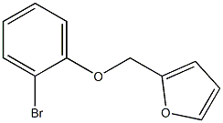 2-(2-Bromophenoxymethyl)furan Struktur