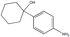 p-(1-Hydroxycyclohexyl)aniline Struktur