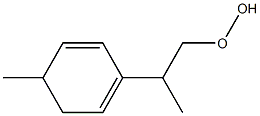 p-Mentha-2,4-dien-9-yl hydroperoxide Struktur